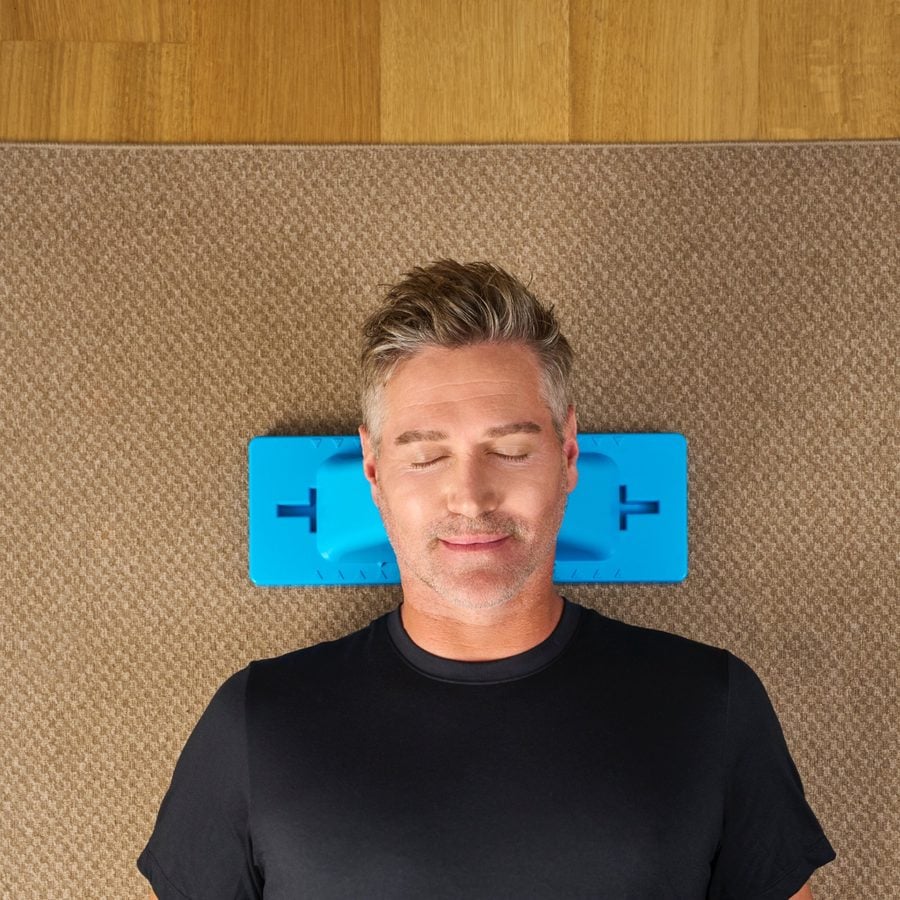 Person relaxing on Thrival board